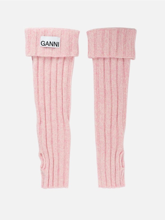 Ganni Accessories - Ganni Pink Long Gloves